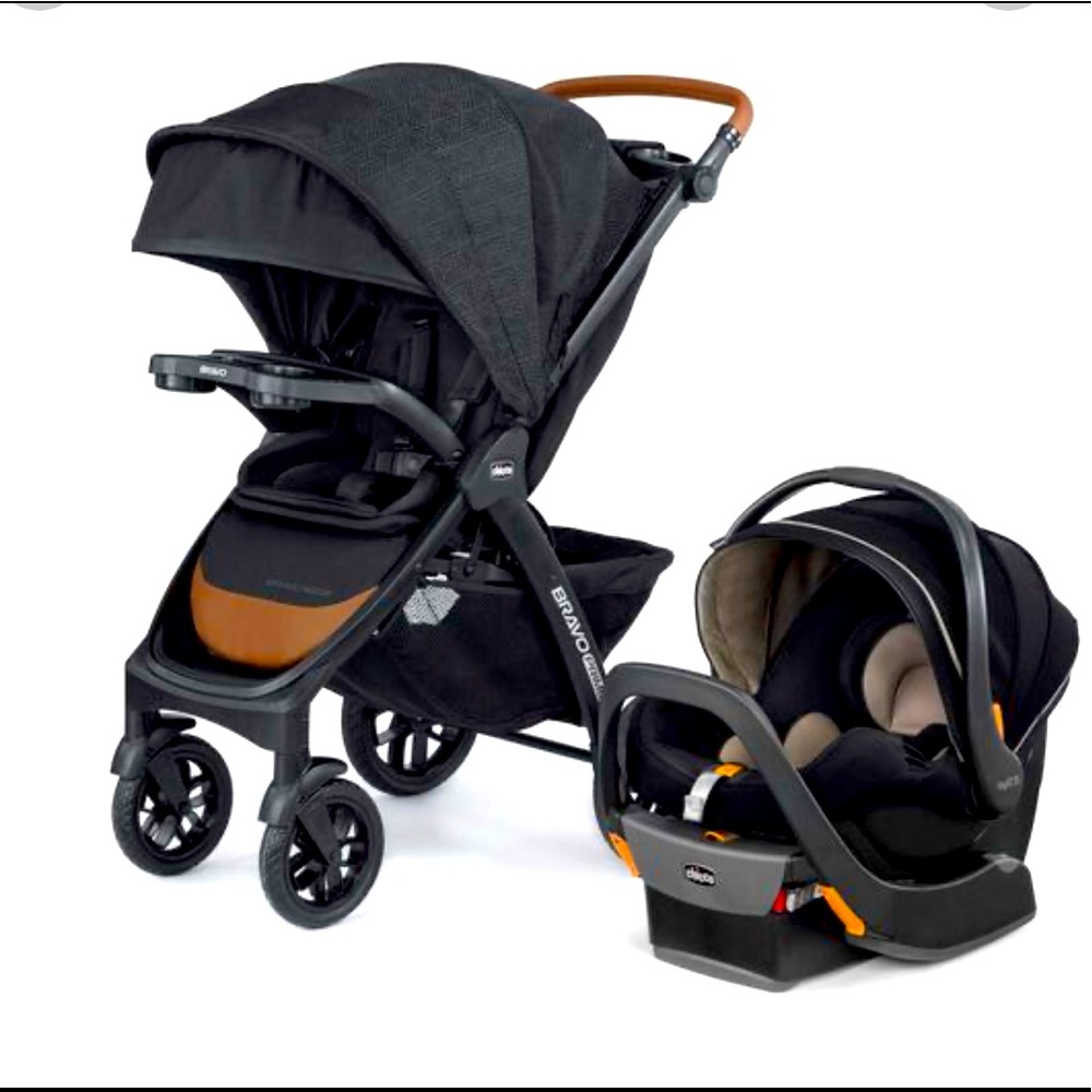 Chicco Bravo Primo Travel System KeyFit 35 Stroller, Barely used.